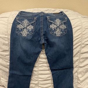 Wired heart jeans like new